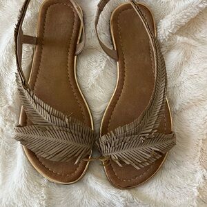 Brown Leather Sandals